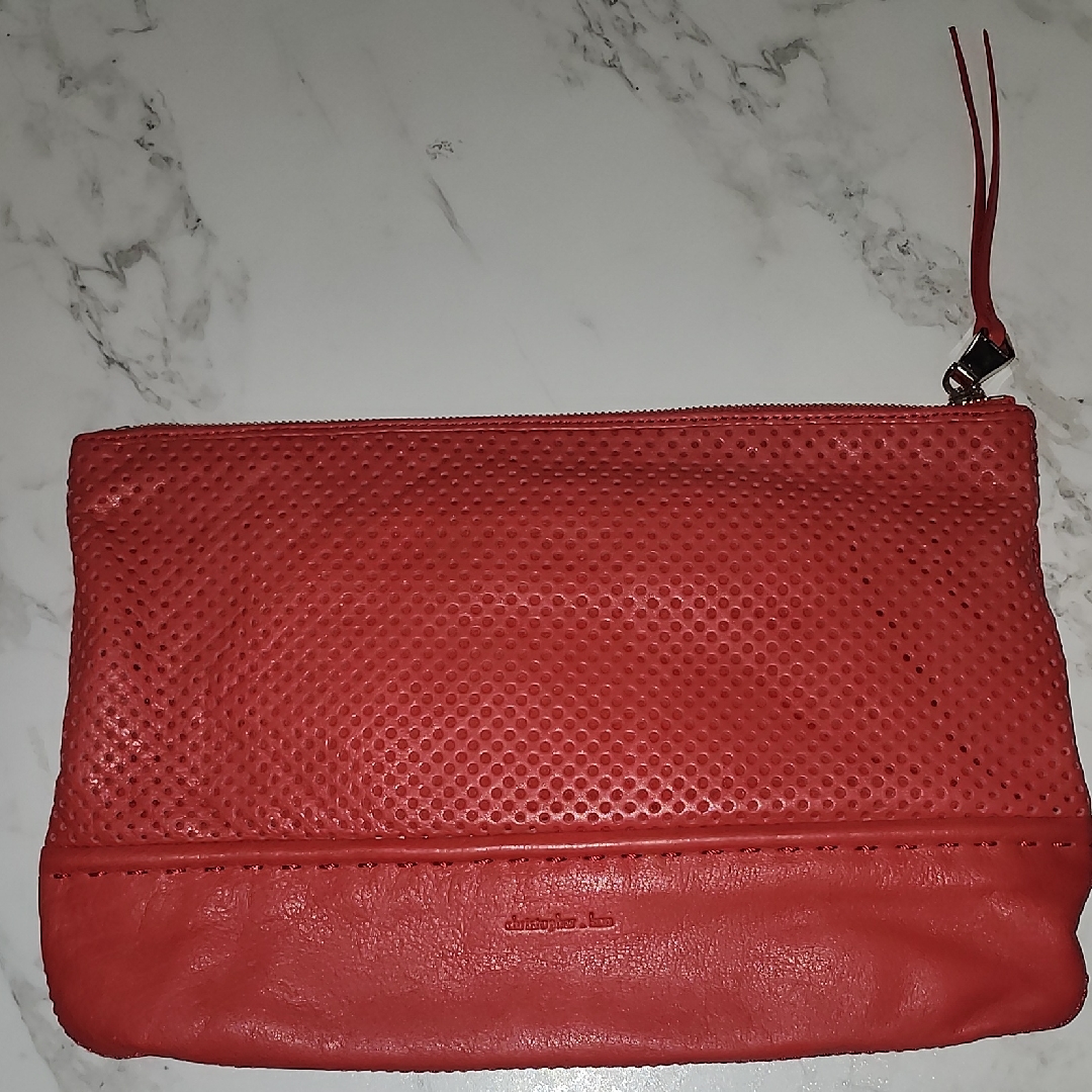 Christopher.Kon 100% Italian Leather Xlrg Wristlet